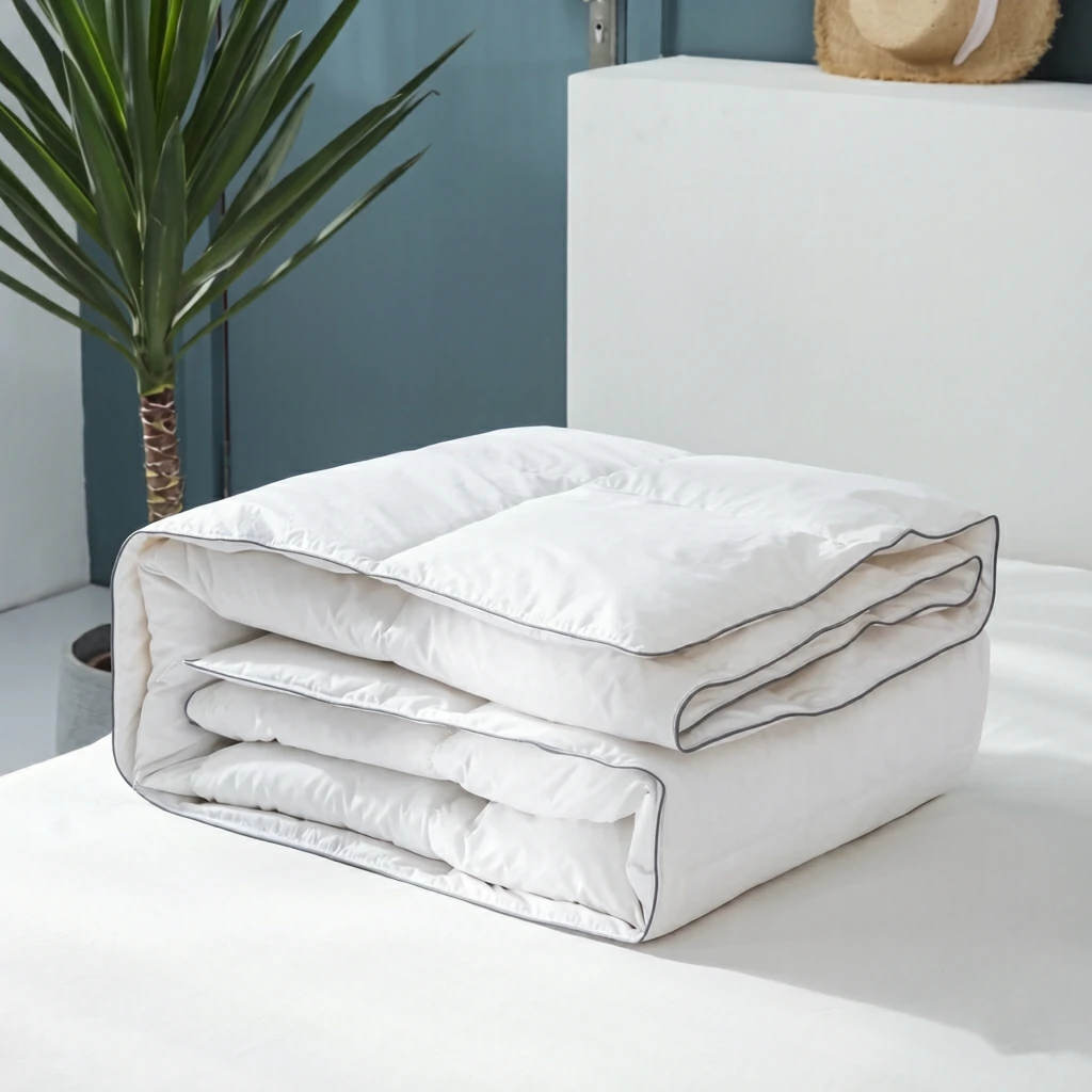 AshRibbon Cotton Downproof Duvet